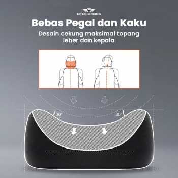Gambar produk OTOHEROES Bantal Leher Mobil Ergonomis Memory Foam Car Headrest Pillow - DK-12