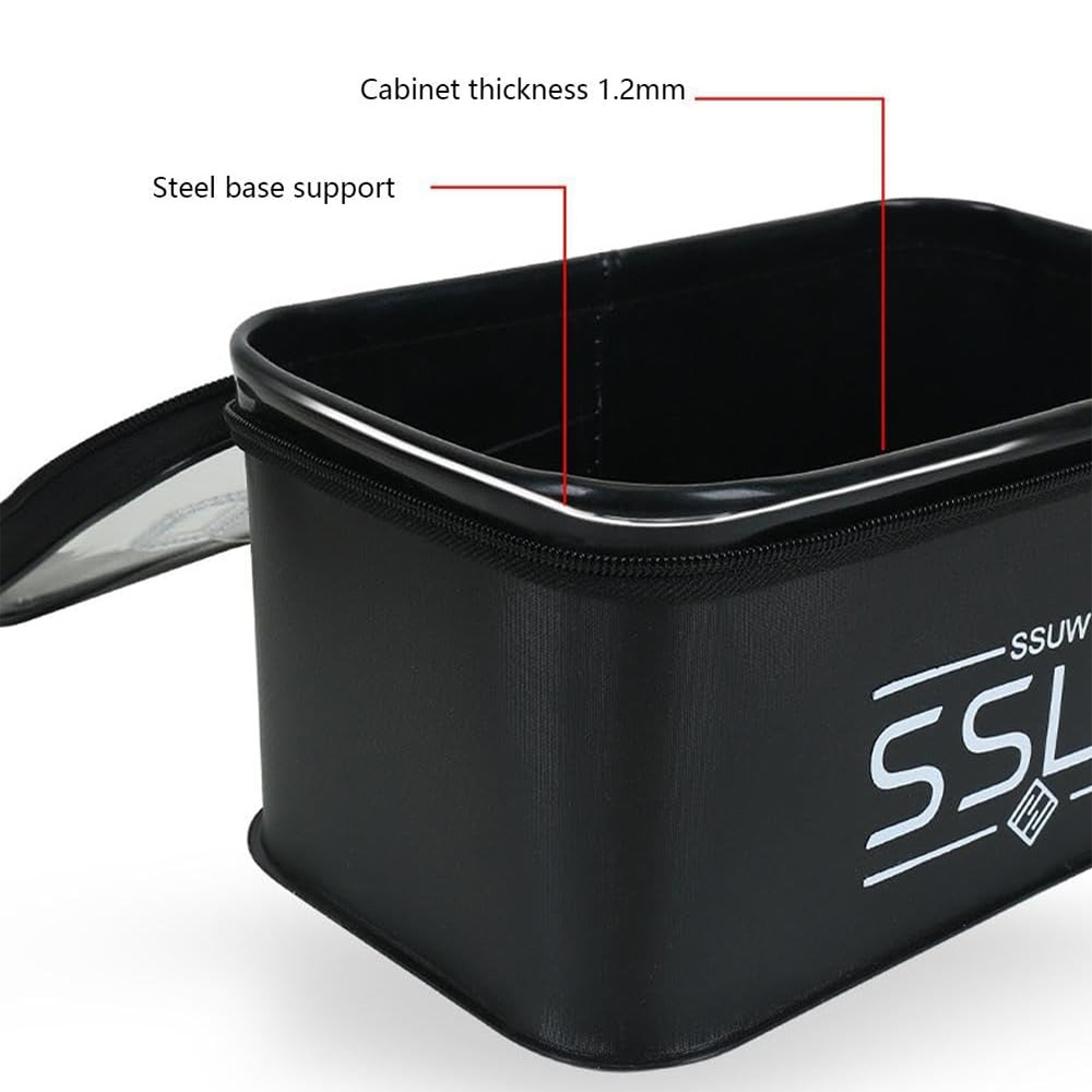 Gambar produk SSUW Kotak Perkakas Pancing Fishing Box Live Bait Storage Waterproof Small - SS-15