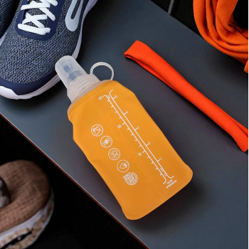 Gambar produk TaffSPORT Botol Minum Soft Flask Foldable Sport Water TPU 150ml - TFB-10