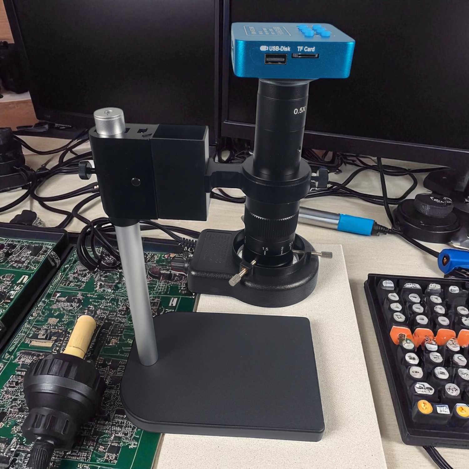 Gambar produk HAYEAR Kamera Mikroskop Industrial Digital Full HD 14MP 1080P - HY60