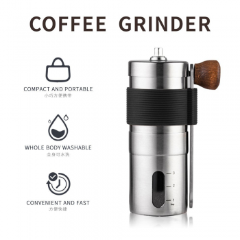 FMA Alat Penggiling Kopi Manual Hand Coffee Grinder Ceramic Burr - FM-CBR