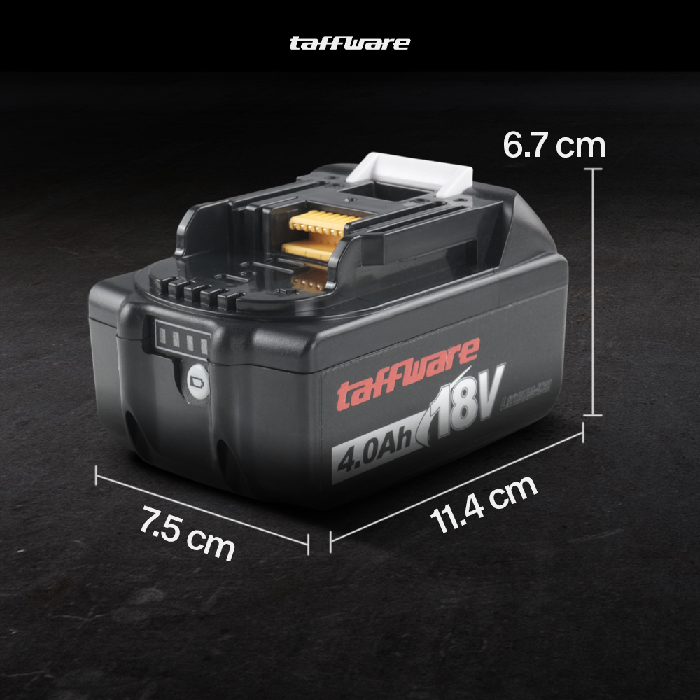 Gambar produk Taffware Baterai Makita LXT 5C BL1850 18V Li-Ion Battery 4.0Ah