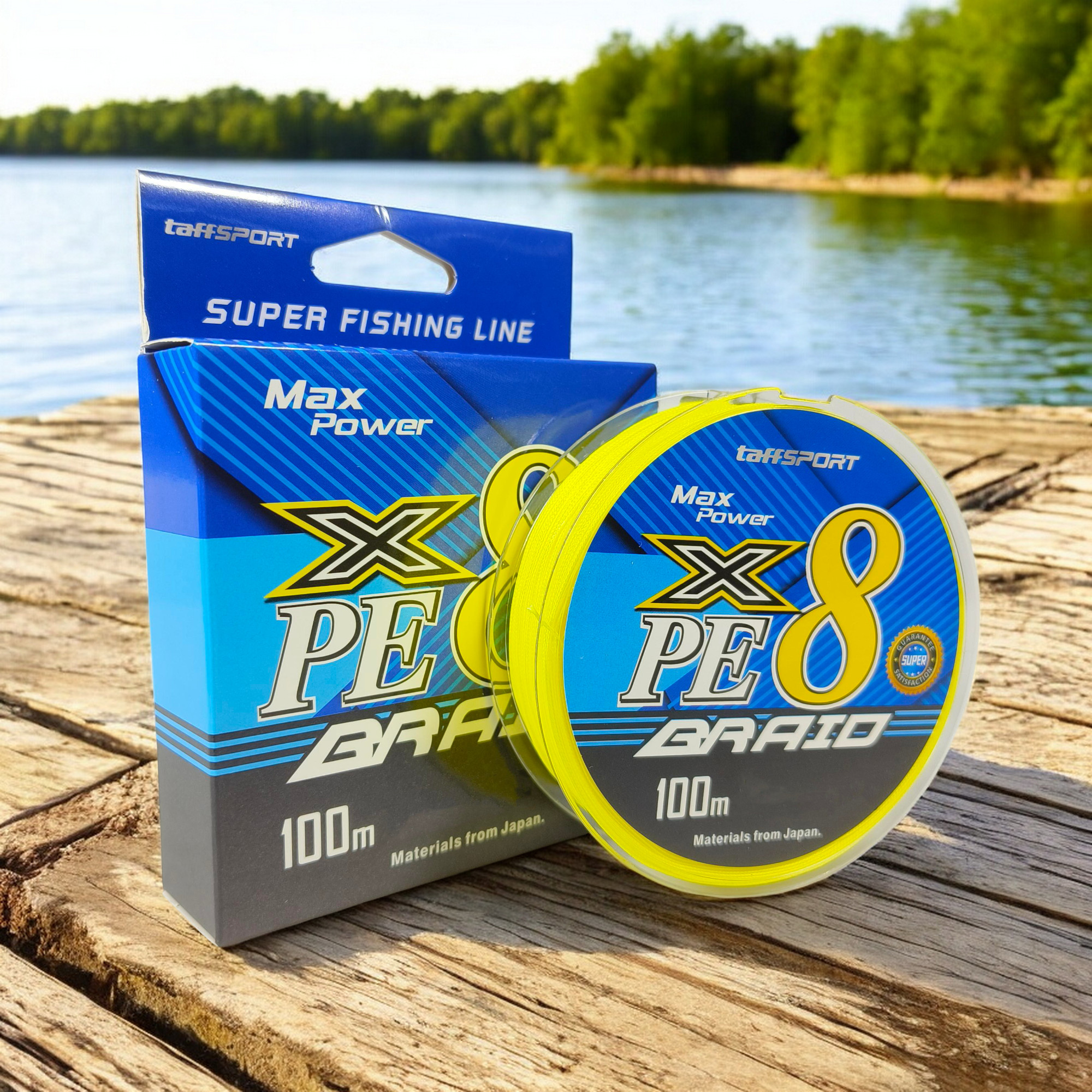Gambar produk TaffSPORT Senar Pancing PE 8 Braided Strand Fishing Line 100M 0.8 - X8