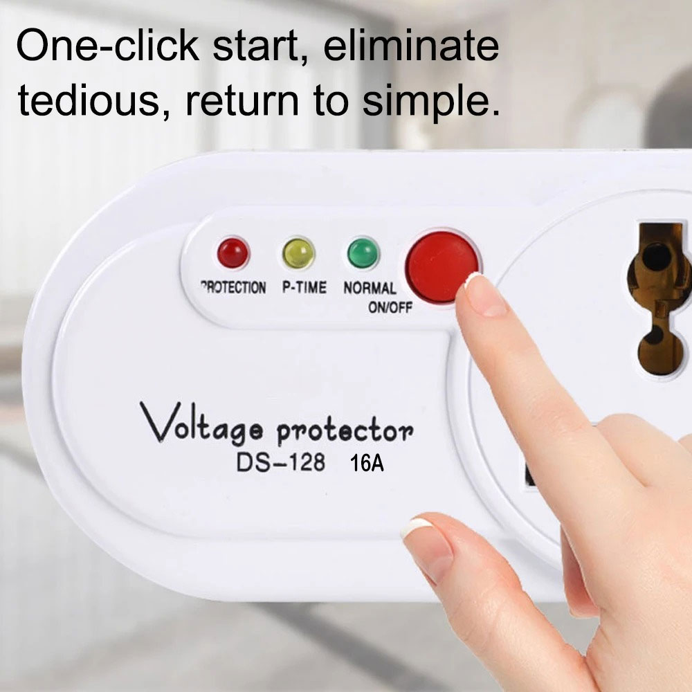 IBNUNU Stop Kontak Kulkas Voltage Protection Auto Delay with Indicator - DS-128 Gambar produk IBNUNU Stop Kontak Kulkas Voltage Protection Auto Delay with Indicator - DS-128