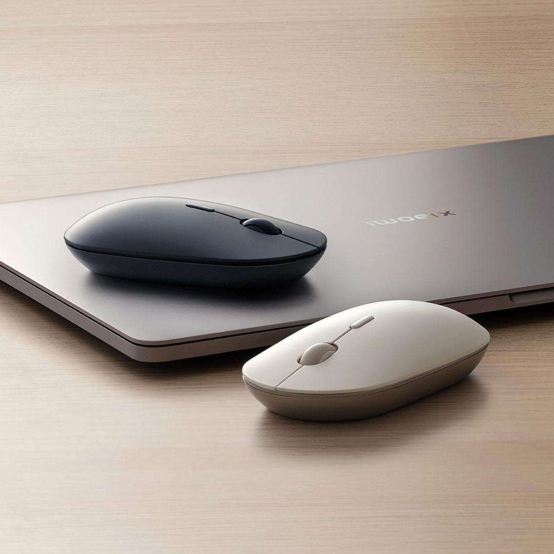 Gambar produk Xiaomi Mouse Wireless Dual Mode Bluetooth 2.4GHz 2400 DPI Silent Click - XMBXSB01YM