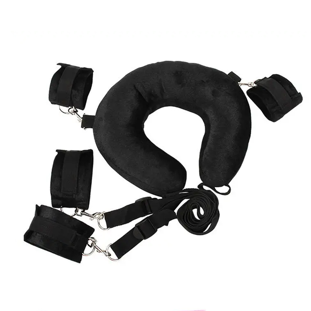 Gambar produk SMSPADE Tali Pengikat Kaki Tangan BDSM Bondage Sets Rope - PCT7