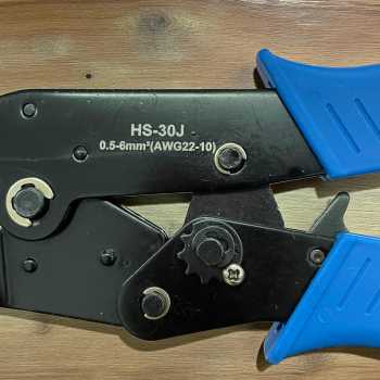 Gambar produk YEFYM Tang Crimper Insulation Terminal Range Crimping 0.5-6mm2 - HS-30J