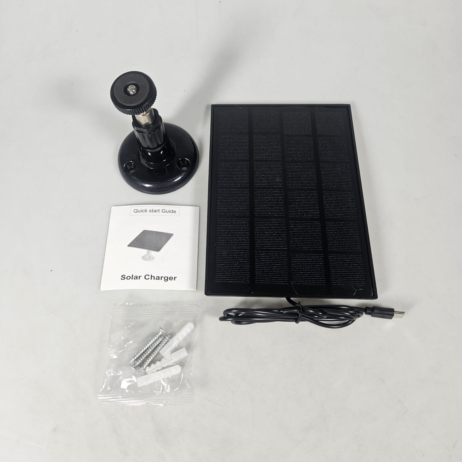 Gambar produk APWIKOGER Solar Panel Charger Portable Power Monocrystalline 3W - AP1