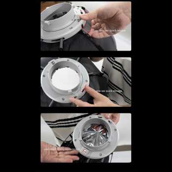 Gambar produk TRIOPO Payung Softbox Octagon Bowens Mount Diffuser Parabolic 1.2M - K3