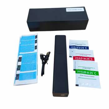 JUANJUAN Alat Ukur Kualitas Air Digital 5in1 PH EC TDS Meter Pen - J510 Gambar produk JUANJUAN Alat Ukur Kualitas Air Digital 5in1 PH EC TDS Meter Pen - J510