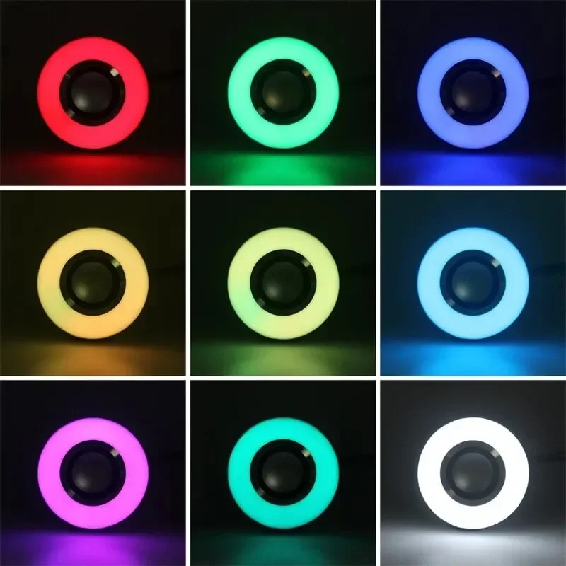 Gambar produk XIMAJI Lampu Bohlam LED Smart Bulb Speaker Bluetooth RGBW E27 265V 12W - X27