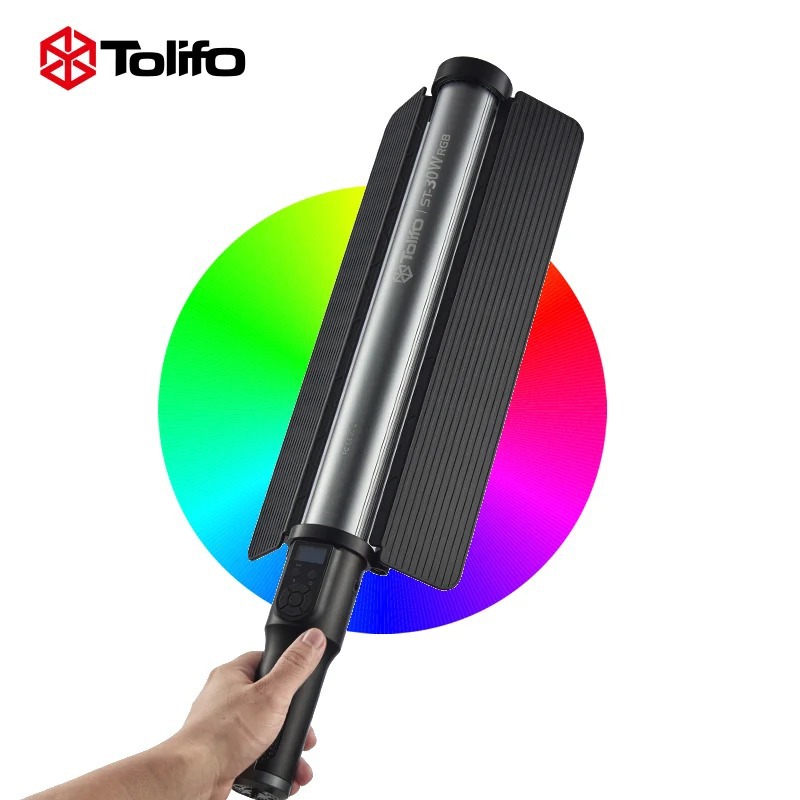 Gambar produk Tolifo Lampu LED RGB Studio Fill Light Stick 2700-10000K 2200mAh 30W - ST-30RGB