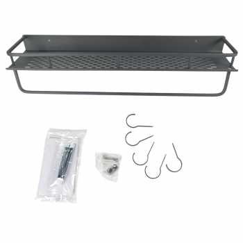 Gambar produk GRIFT Rak Dinding Kamar Mandi Gantungan Handuk 5 Hook Punch Free - GR-50