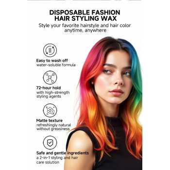 Gambar produk SEVICH Cat Rambut Temporer Temporary Color Wax Dye Hair Coloring 120g - SV89