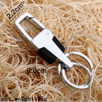 Gambar produk SINNYA Gantungan Kunci Karabiner Keychain KeyRing Quickdraw Zinc Alloy - SN-28