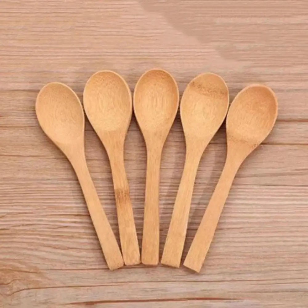 Gambar produk One Two Cups Sendok Teh Jepang Matcha Tool Natural Bamboo Honey Spoon - SS0085