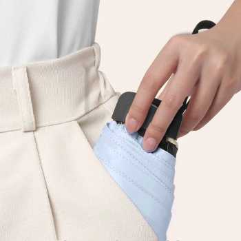 Gambar produk MUCAI Payung Lipat Kecil Portable Anti UV Waterproof UPF 50+ - 190T