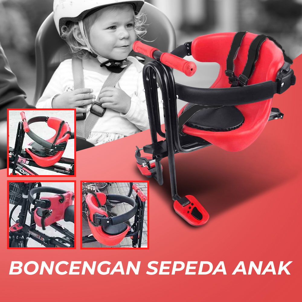 DYODO Boncengan Depan Sepeda Anak Child Safety Front Seat with Pedal - DY7 Gambar produk DYODO Boncengan Depan Sepeda Anak Child Safety Front Seat with Pedal - DY7
