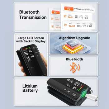 Gambar produk Yonker Tensimeter Digital Pengukur Tekanan Darah Wrist Blood Monitor - YK-BPA1L