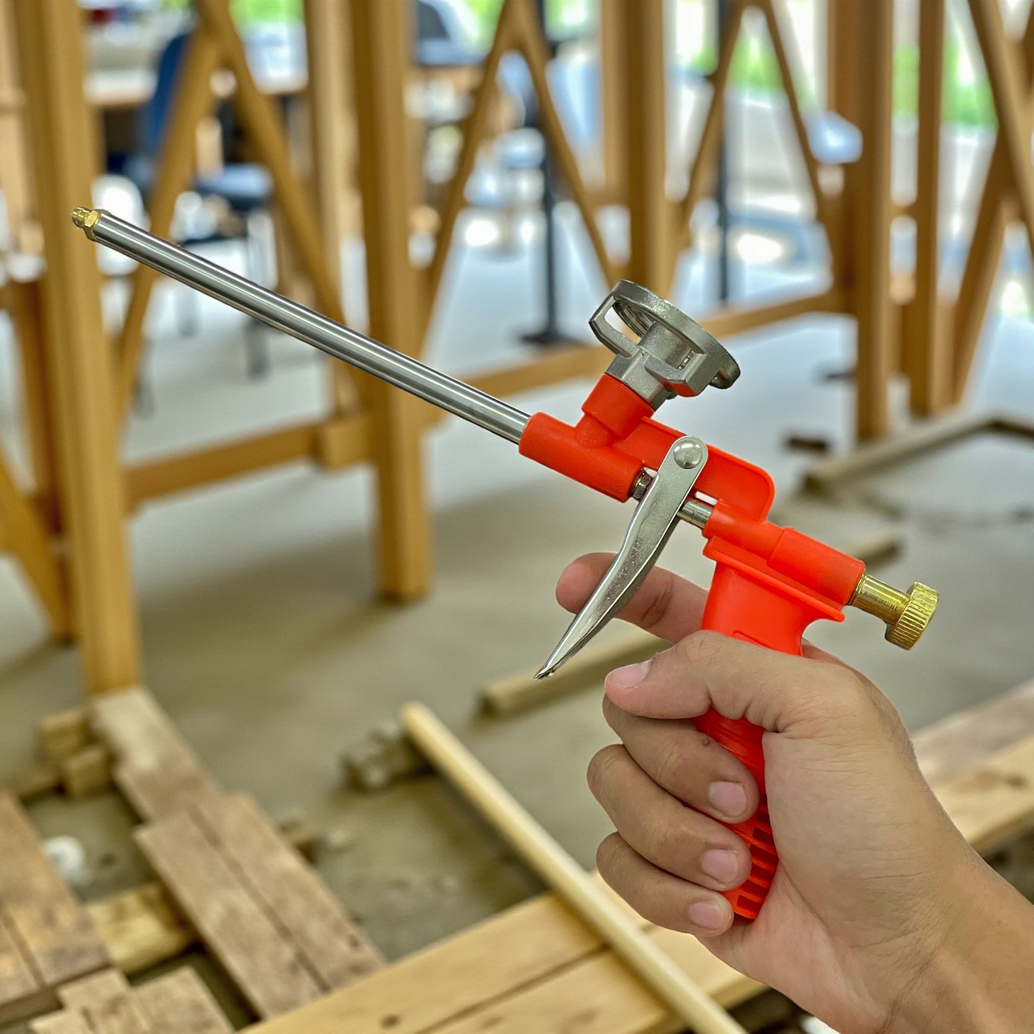 Gambar produk WENXING Alat Tembak Semprotan PU Foam Sprayer Pump Sealant Tool - W33