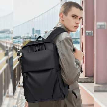 Gambar produk RINDOW Tas Ransel Laptop Backpack PVC 16 Inch with USB Port - RW-43