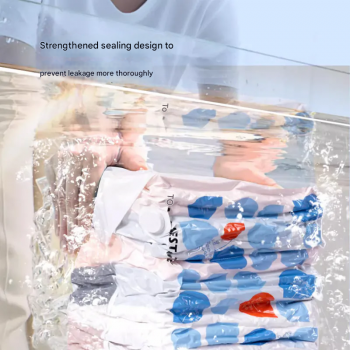 Gambar produk TRIPACK Kantong Plastik Vakum Pakaian Multifungsi Hand Roll 40x60cm Buggle - THR-10