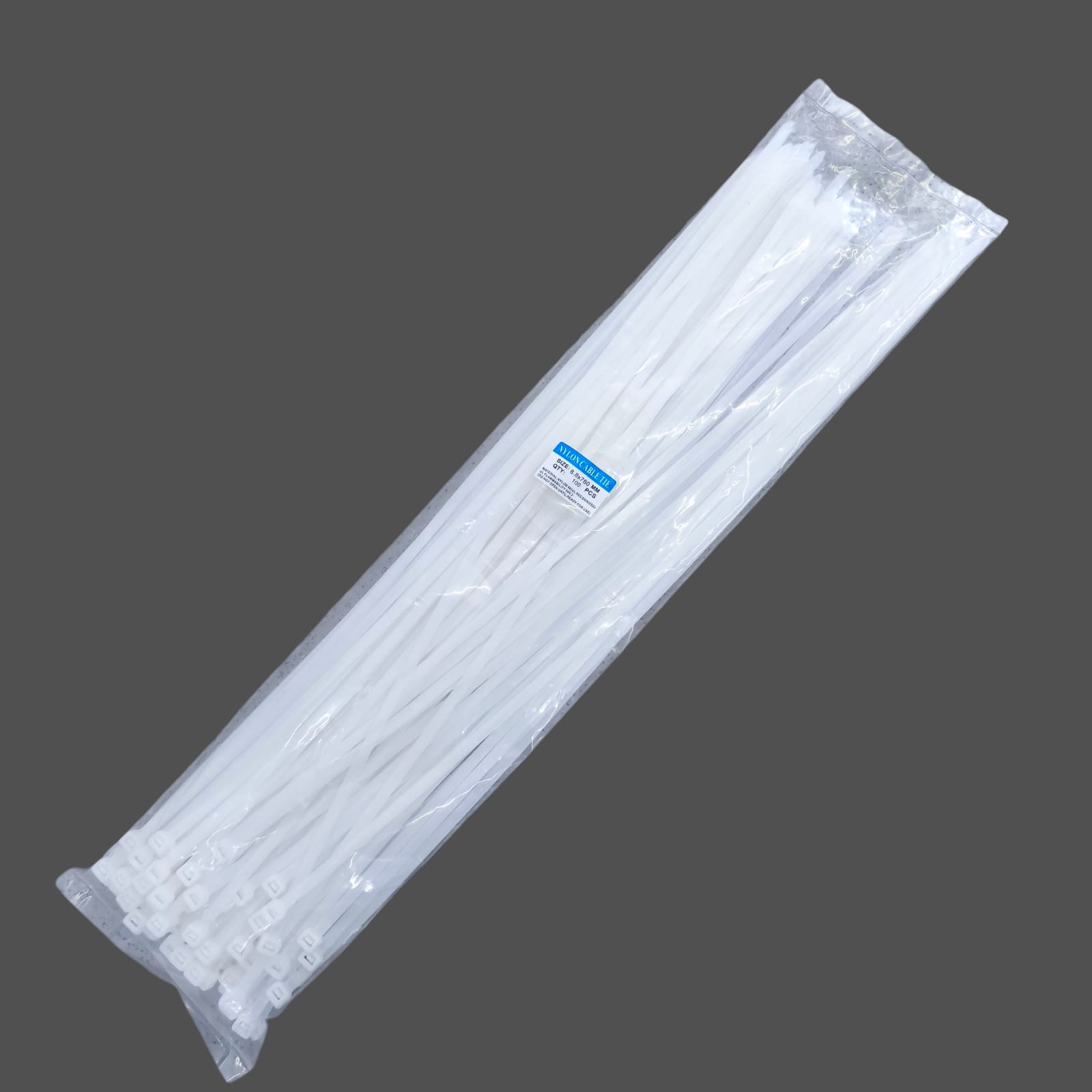 Gambar produk Taffware Kabel Ties Cable Nylon Multifunction 100 PCS 8.8x760mm - YQ835