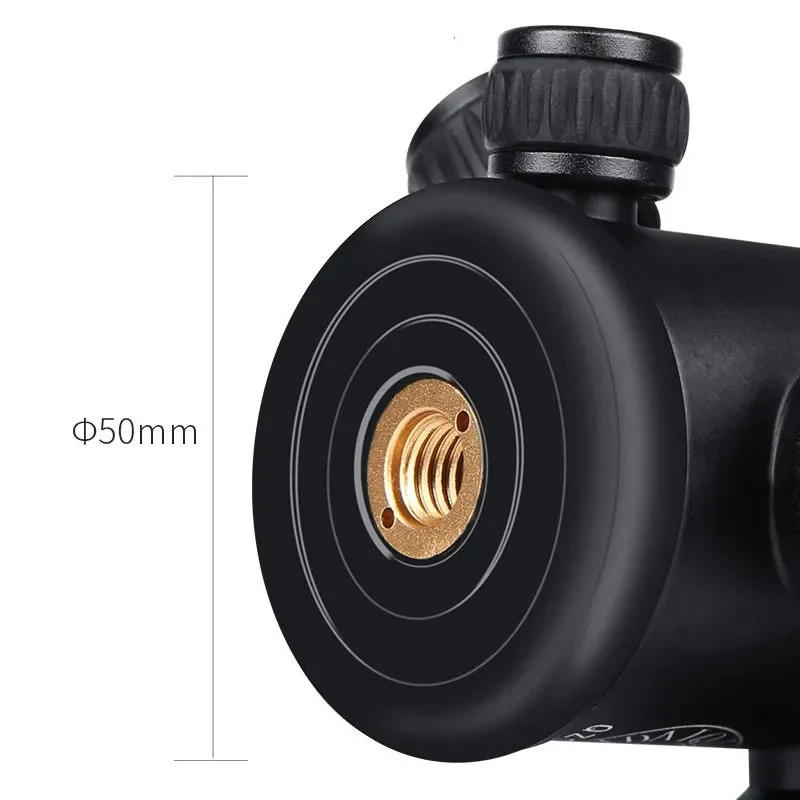 Gambar produk QZSD Ball Head Tripod Kamera DSLR 360 Swivel 1/4 Inch - Q02