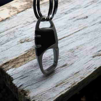 Gambar produk HEJOJOYZAO Gantungan Kunci Karabiner Keychain Clip Hooks Quickdraw - 1019