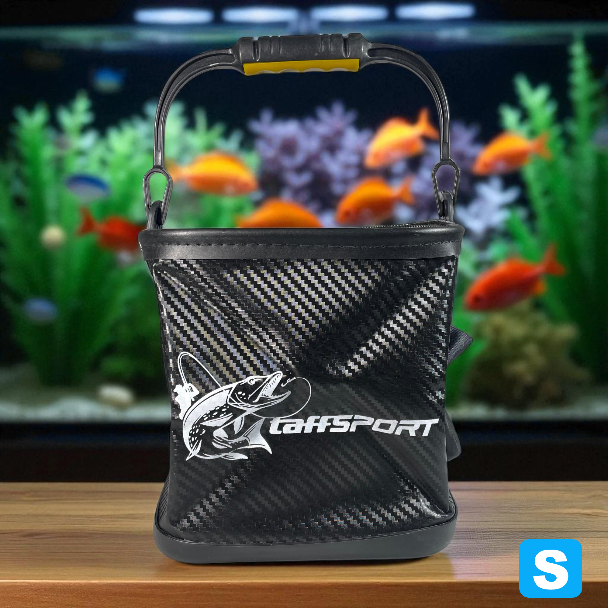 Gambar produk TaffSPORT Ember Lipat Perlengkapan Mancing Fishing Bucket with Rope S - TT120