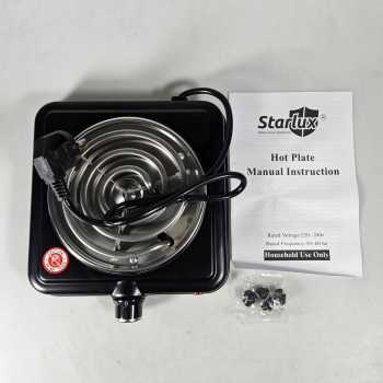 Gambar produk STARLUX Kompor Listrik 1 Tungku Mini Portable Coil Hot Plate 1000W - SHP-5701B