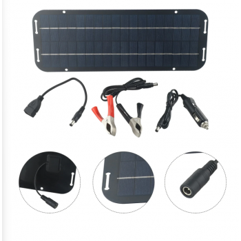 Gambar produk PHONEPACE Solar Panel Monocrystalline Modul DIY Power Bank 6W 18V - PP066