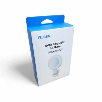 Gambar produk TELESIN Lampu Ring Light LED 3in1 Color Clip Mirror 300mAh 3.6W - P5-BGD-04