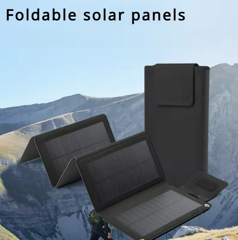 Gambar produk Lifewon Panel Surya Lipat Solar Panel Portable with USB Type C 12W 5V - LI5