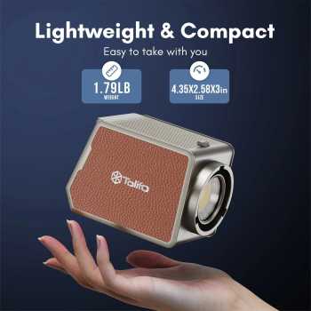 Gambar produk Tolifo Lampu Palm LED RGB Bowens Video Light 2700-6500K 100W - PL-100RGB
