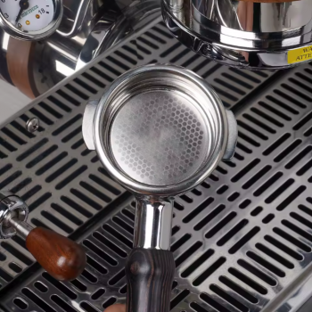 KissHome Espresso Coffee Filter Basket Portafilter Double Layer 58mm - KH304