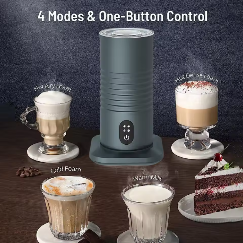 Gambar produk ZTO Automatic Electric Milk Frother Stainless Steel 4in1 240ml 400W - MF220