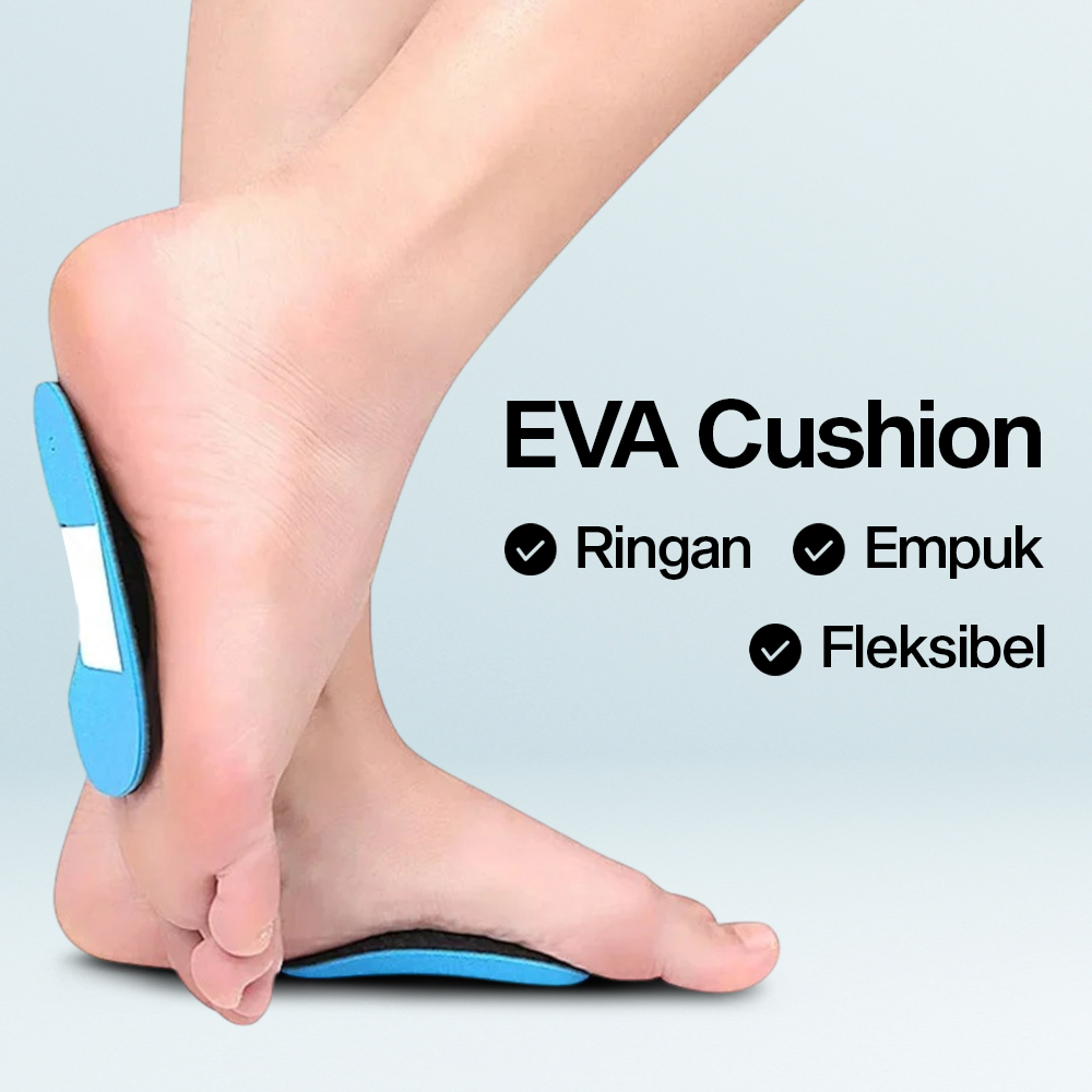 Gambar produk Sunvo Insole Sepatu Alas Kaki Orthopedic Flat Feet Arch Support 1 Pair - SV10