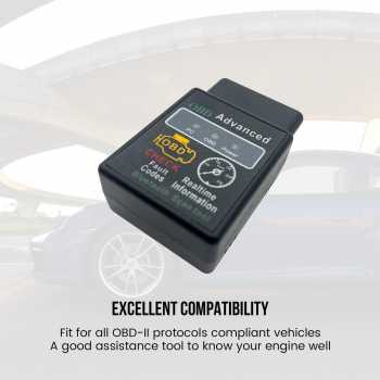 Gambar produk Bluetooth Car Diagnostic OBD2 Scanner Diagnosa Kendaraan V1.5 - ELM327