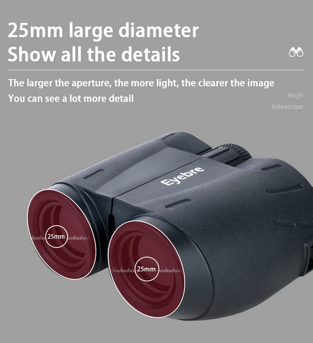 Gambar produk Eyebre Teropong Binoculars Compact Zoom 10x25 - LD117
