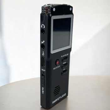 Gambar produk TaffSTUDIO Perekam Suara Digital Voice Recorder 8GB - T60