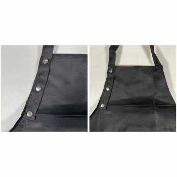 Gambar produk One Two Cups Celemek Masak Apron Dapur Canvas Strap Kancing - AGD01