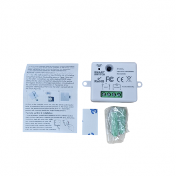 Gambar produk QINICI Receiver Saklar Lampu Wireless 433MHz 10A 240V - QC-44