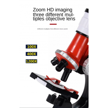 FMA Mainan Mikroskop Portable Microscopes 1200X with LED Light - LZ8601 Gambar produk FMA Mainan Mikroskop Portable Microscopes 1200X with LED Light - LZ8601