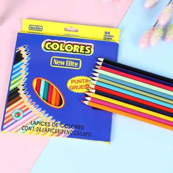 Gambar produk WEBOW Pensil Warna Color Pencils Drawing Painting 24 PCS/Set - XP024
