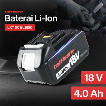 Taffware Baterai Makita LXT 5C BL1850 Li-Ion 18V 4.0Ah