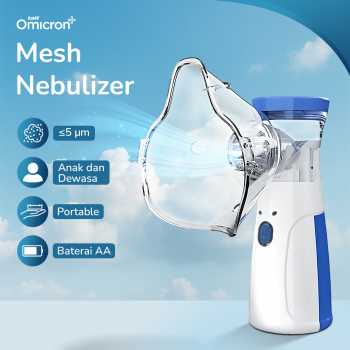 TaffOmicron Alat Terapi Pernapasan Mesh Nebulizer Portable Inhaler - JSL-W302