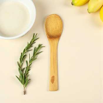 Gambar produk One Two Cups Sendok Teh Jepang Matcha Tool Natural Bamboo Honey Spoon - SS0085