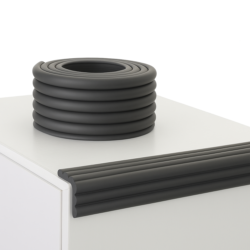 Gambar produk Lovyno Bumper Pinggiran Meja Table Edge Corner W Shape 80mm 2M - L-8104