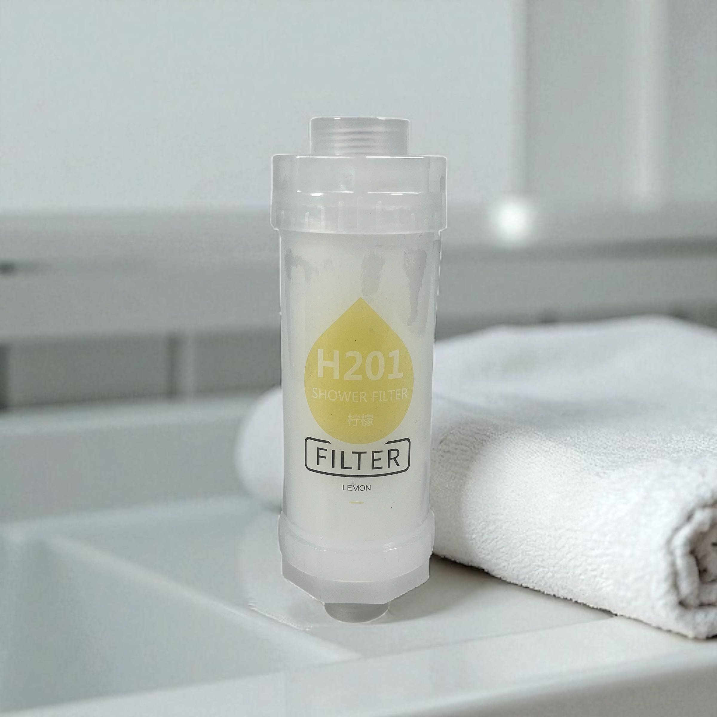 Gambar produk Hoshi Cartridge Shower Head Filter Fragrance Dechlorination Lemon - H201